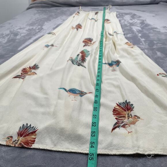 Boys Arrows Dress Small Be Cool Honey Bunny Bird Print Boho Flowy Open Back - Picture 8 of 9